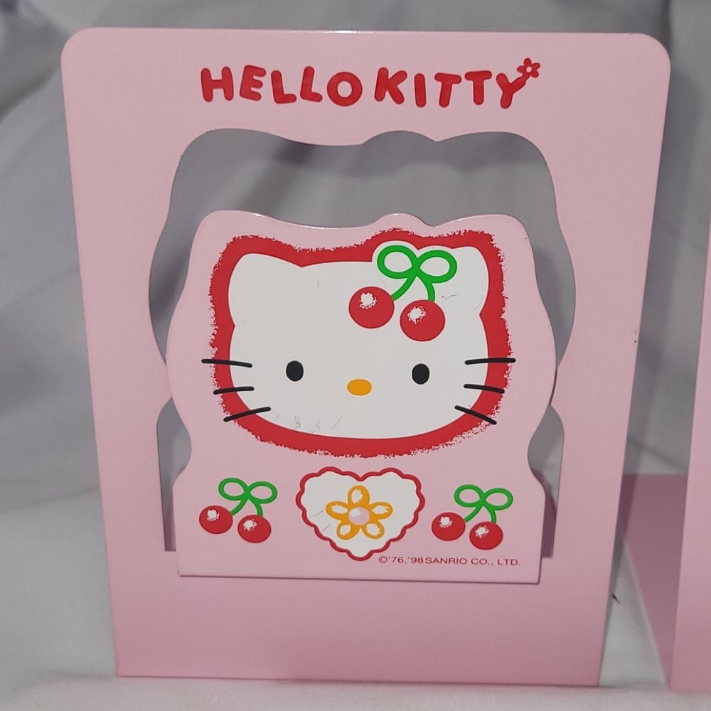 Sanrio 1998 Hello Kitty Cherry Bookends